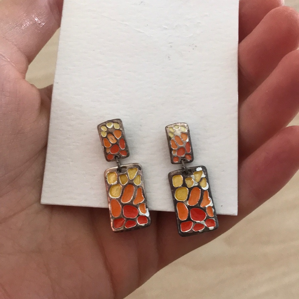Brand new never worn fun earrings